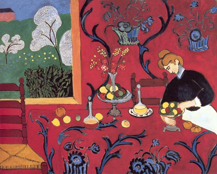 «Гармония в красном», 1908 «Гармония в красном», 1908