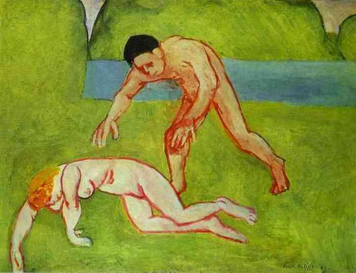 «Сатир и нимфа», 1909 «Сатир и нимфа», 1909