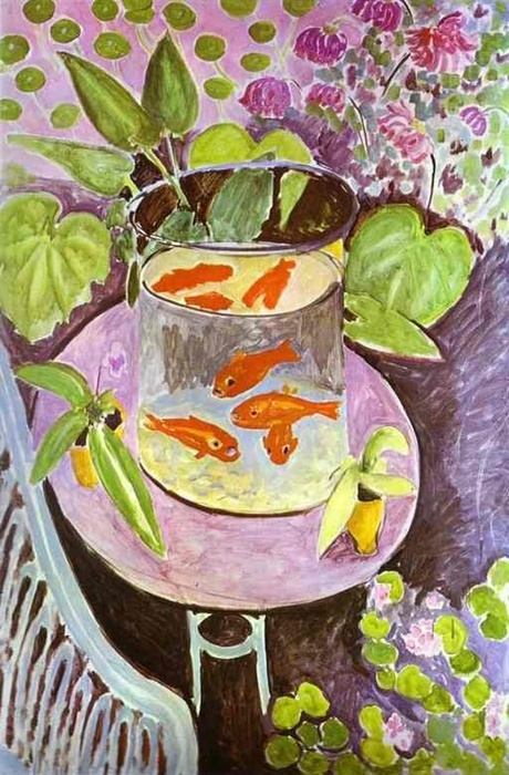 Каземир Малевич :: Красные рыбки. 1911.